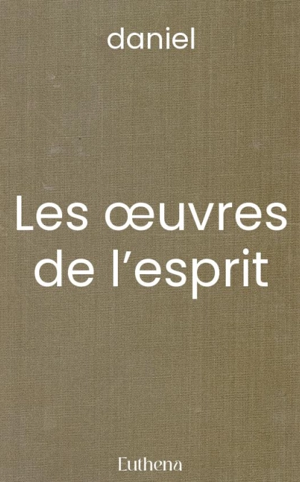 Les œuvres de l’esprit