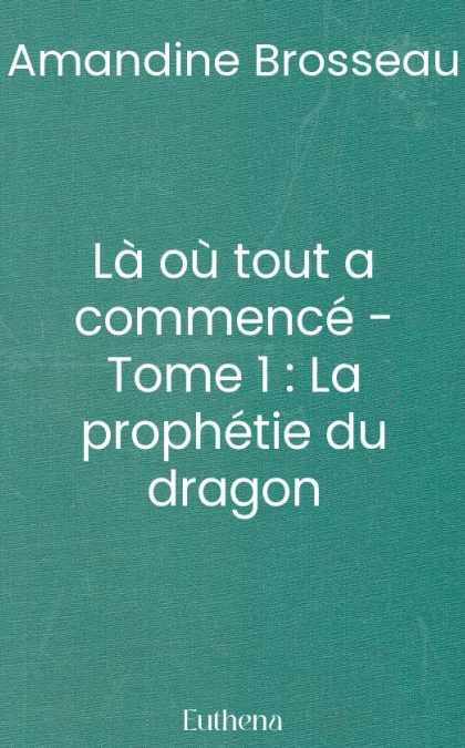 Là où tout a commencé - Tome 1 : La prophétie du dragon