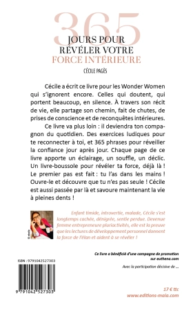 365 Jours pour révéler votre force intérieure : une phrase positive quotidienne pour toutes les Wonder Women