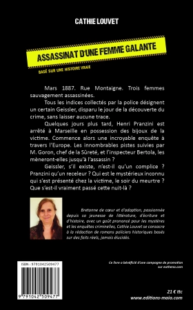 Assassinat d'une femme galante (Cathie Louvet)