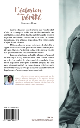 L'éclosion d'une vérité (Charlotte Duval)