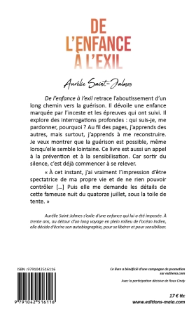 De l'enfance à l'exil (Aurélie Saint-Jalmes)