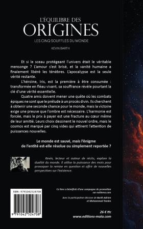 L’équilibre des origines, Les cinq souffles du monde (Kevin Barth)