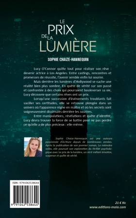 Le prix de la lumière (Sophie CHAIZE HANNEQUIN)
