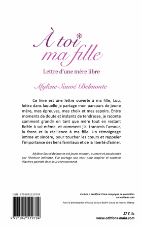 À toi ma fille - Mylène SAUVÉ BELMONTE