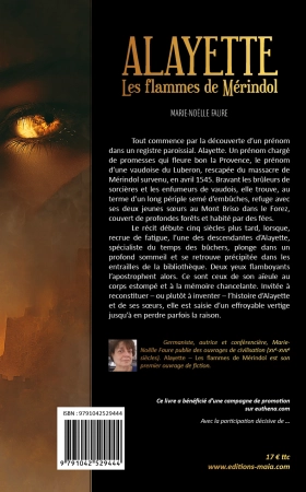 Alayette. Les flammes de Mérindol