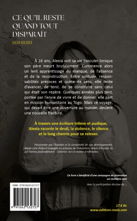 Ce qu’il reste quand tout disparaît