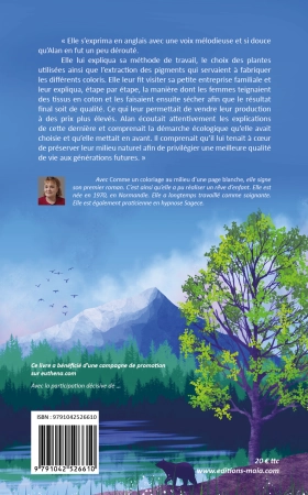 Comme un coloriage au milieu d'une page blanche