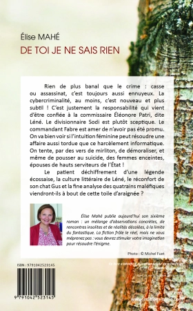 De toi je ne sais rien