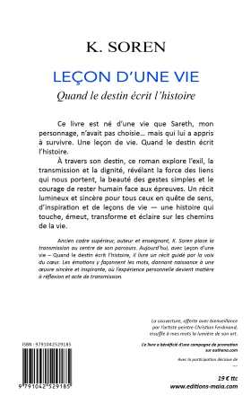 Leçon d’une vie. Quand le destin écrit l’histoire (K. Soren)