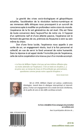 L’espérance à l’épreuve du chaos