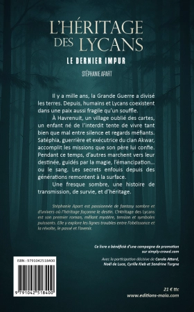 L’héritage des Lycans - Le dernier impur (Stéphanie Apart)