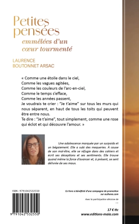 Petites pensées emmêlées d’un cœur tourmenté (Laurence Boutonnet Arsac)