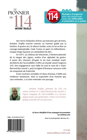 Le Pionnier du 114 (Centre d’Appels d’Urgence pour les Sourds et Malentendants.)