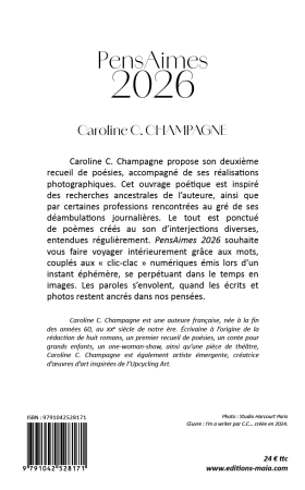PensAimes 2026 (Caroline C. Champagne)