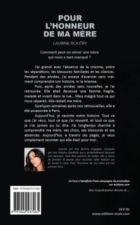 Pour l’honneur de ma mère