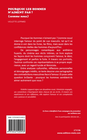Pourquoi les hommes n’aiment pas ? (comme nous)