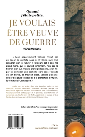 Quand j’étais petite, je voulais être veuve de guerre (Pascale Malinowski)