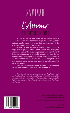 L’amour plus fort que la peine (Saminah .)