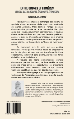Entre ombres et lumières : vérités des parcours étudiants étrangers (Yanogah Jules KONE)