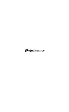 (Re)naissance (Lana PREJANT)