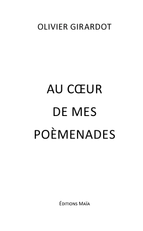Au cœur de mes poèmenades