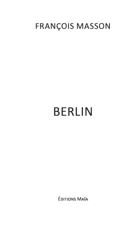 Berlin (François Masson)