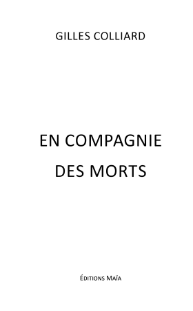 En compagnie des morts