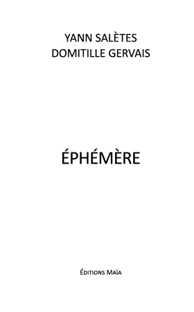 Éphémère