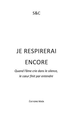 Je respirerai encore (S &C)