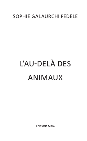 L'au-delà des animaux