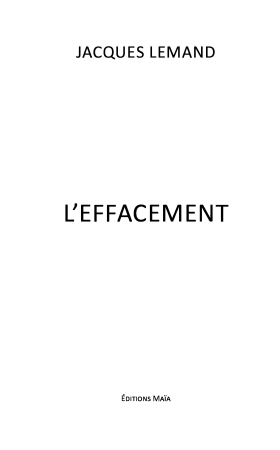 L'effacement