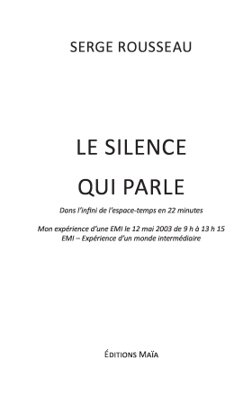 Le Silence qui Parle