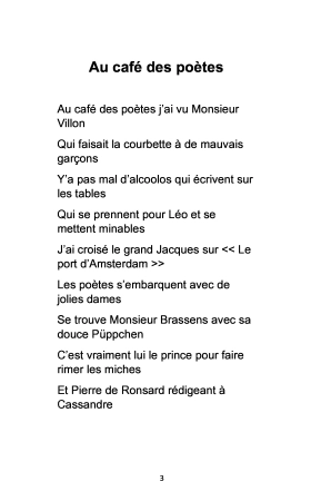 Les versets renversants (Dan BERAL)