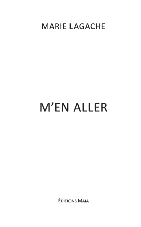 M’en aller