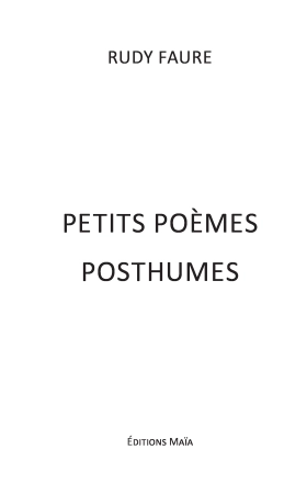 Petits poèmes posthumes