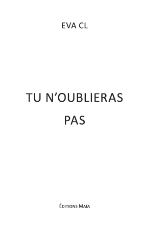 TU N’OUBLIERAS PAS